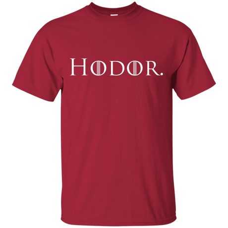 T-Shirts Cardinal / S Hodor. T-Shirt