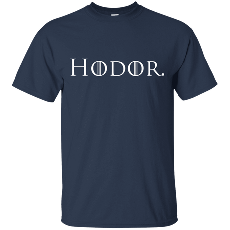 T-Shirts Navy / S Hodor. T-Shirt