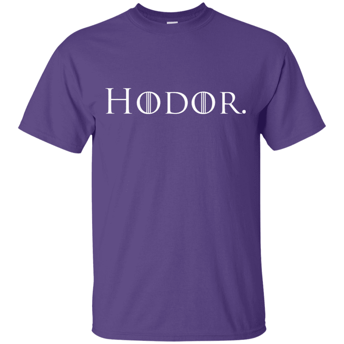 T-Shirts Purple / S Hodor. T-Shirt