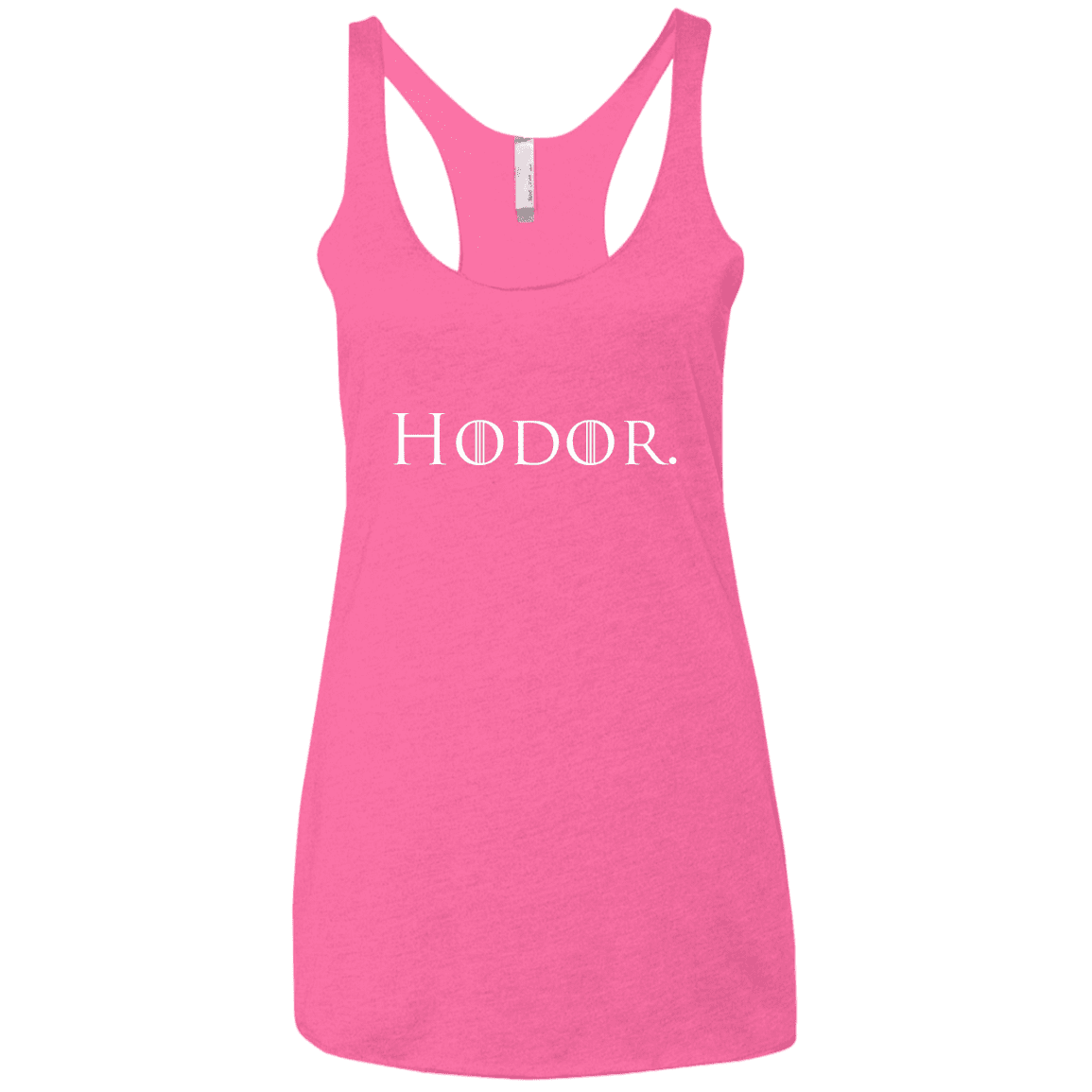 T-Shirts Vintage Pink / X-Small Hodor. Women's Triblend Racerback Tank