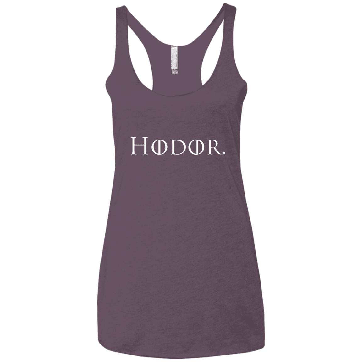 T-Shirts Vintage Purple / X-Small Hodor. Women's Triblend Racerback Tank