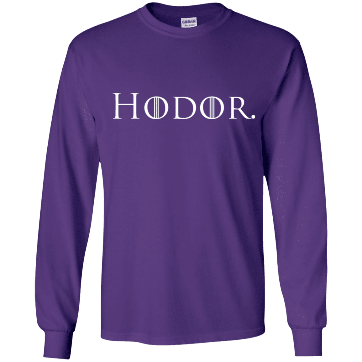 T-Shirts Purple / YS Hodor. Youth Long Sleeve T-Shirt
