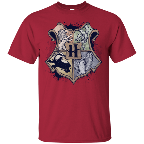 T-Shirts Cardinal / S Hogwarst School T-Shirt