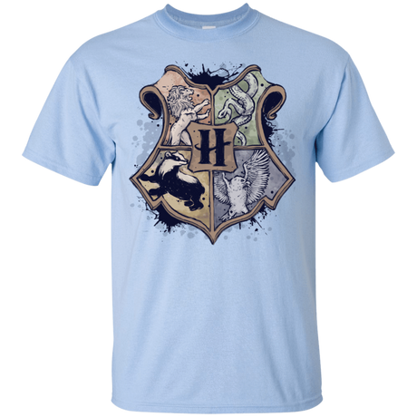T-Shirts Light Blue / S Hogwarst School T-Shirt