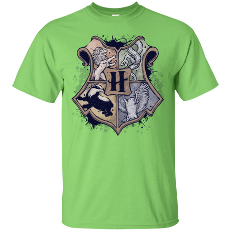 T-Shirts Lime / S Hogwarst School T-Shirt