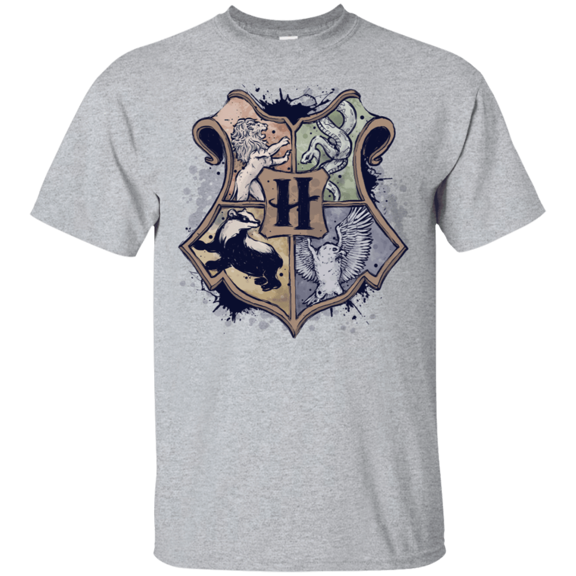 T-Shirts Sport Grey / S Hogwarst School T-Shirt