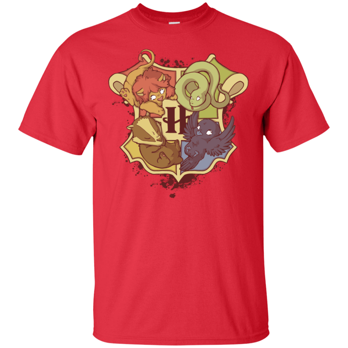 T-Shirts Red / S Hogwarst T-Shirt