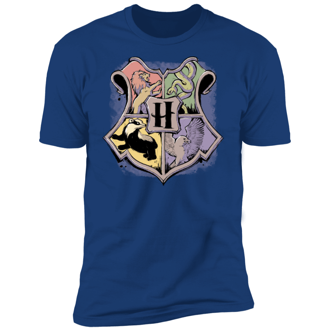 T-Shirts Royal / S Hogwarts Men's Premium T-Shirt