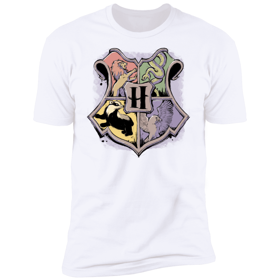 T-Shirts White / S Hogwarts Men's Premium T-Shirt