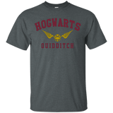 T-Shirts Dark Heather / Small Hogwarts Quidditch T-Shirt