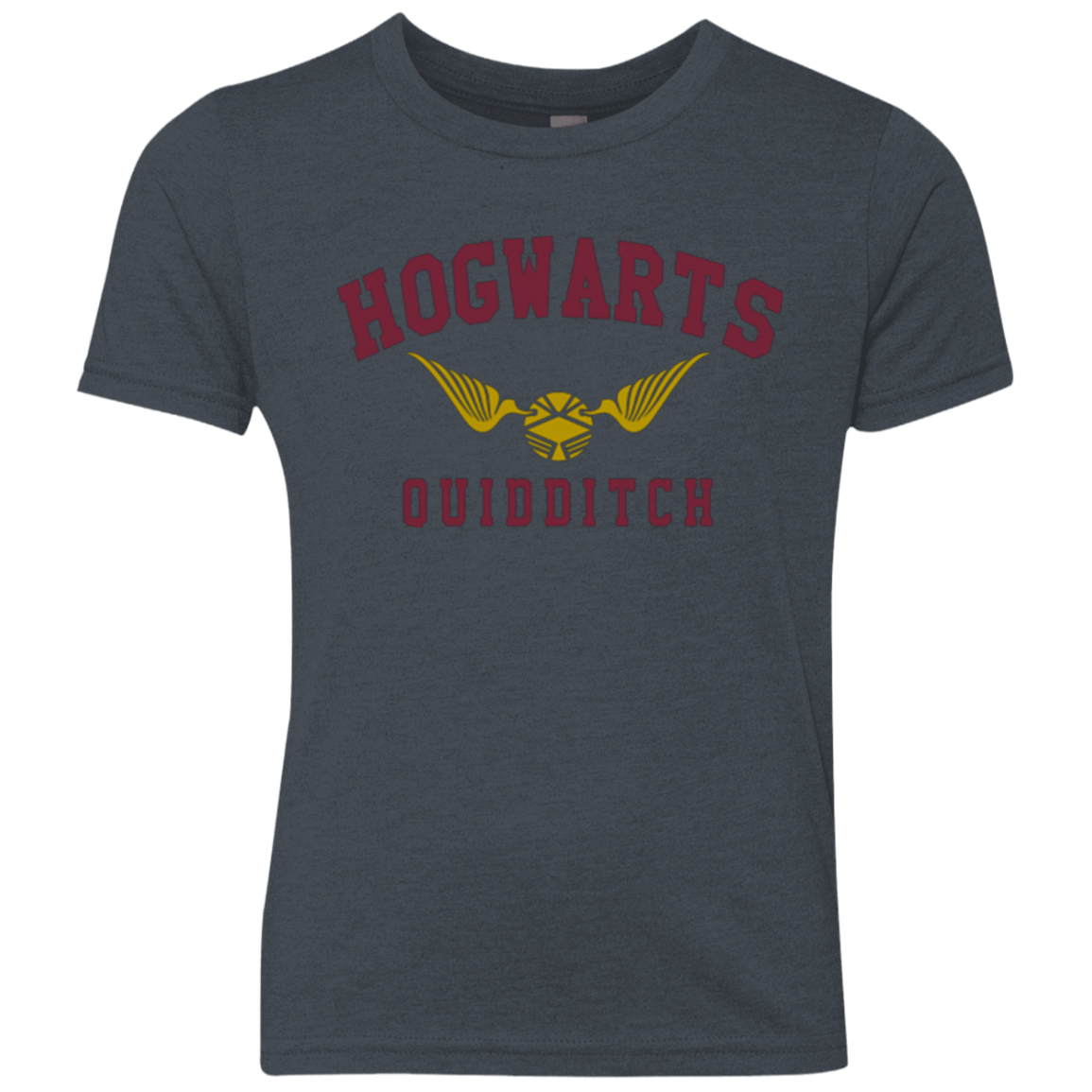T-Shirts Vintage Navy / YXS Hogwarts Quidditch Youth Triblend T-Shirt