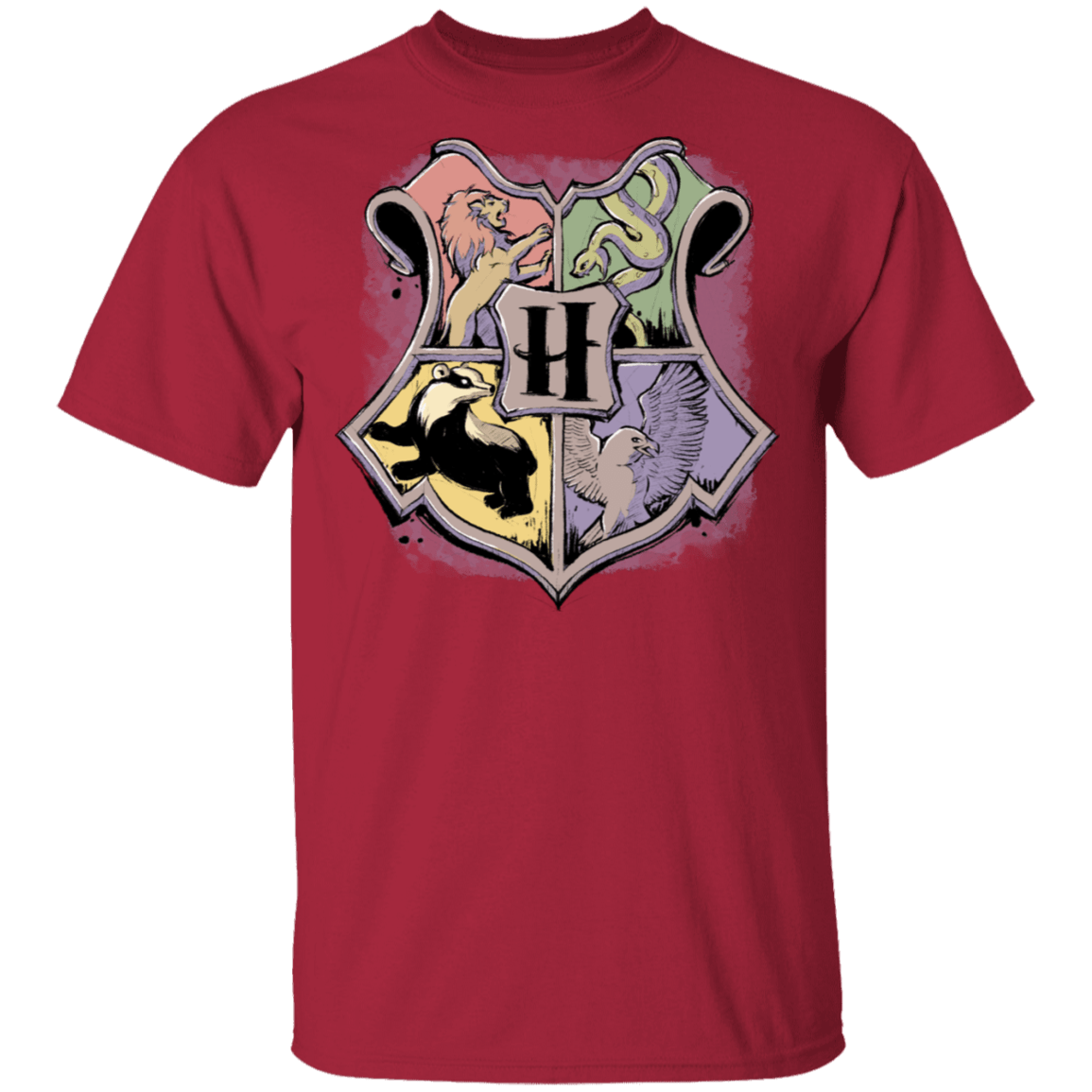 T-Shirts Cardinal / S Hogwarts T-Shirt