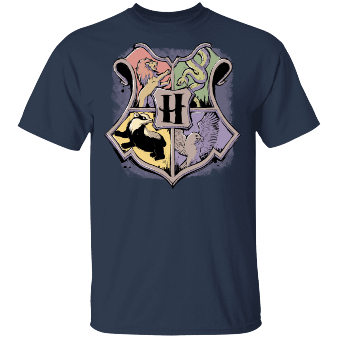 T-Shirts Navy / S Hogwarts T-Shirt