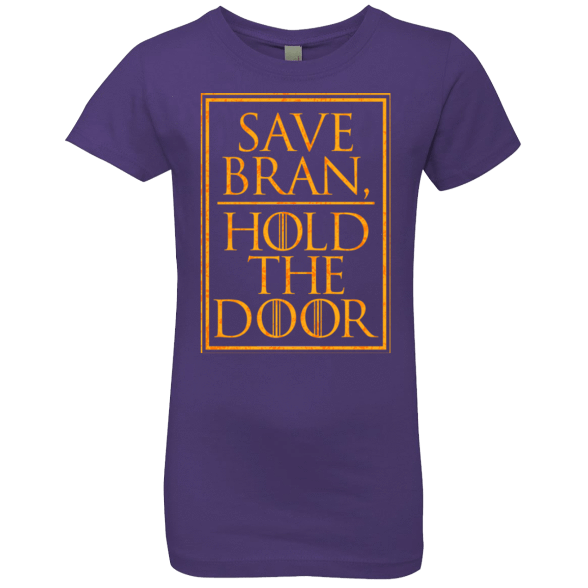 T-Shirts Purple Rush / YXS Hold the Door Girls Premium T-Shirt