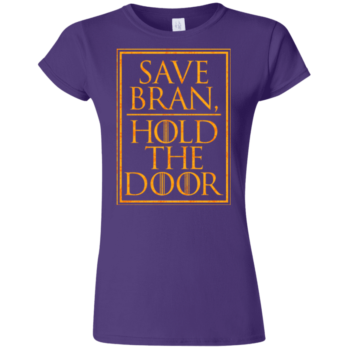 T-Shirts Purple / S Hold the Door Junior Slimmer-Fit T-Shirt