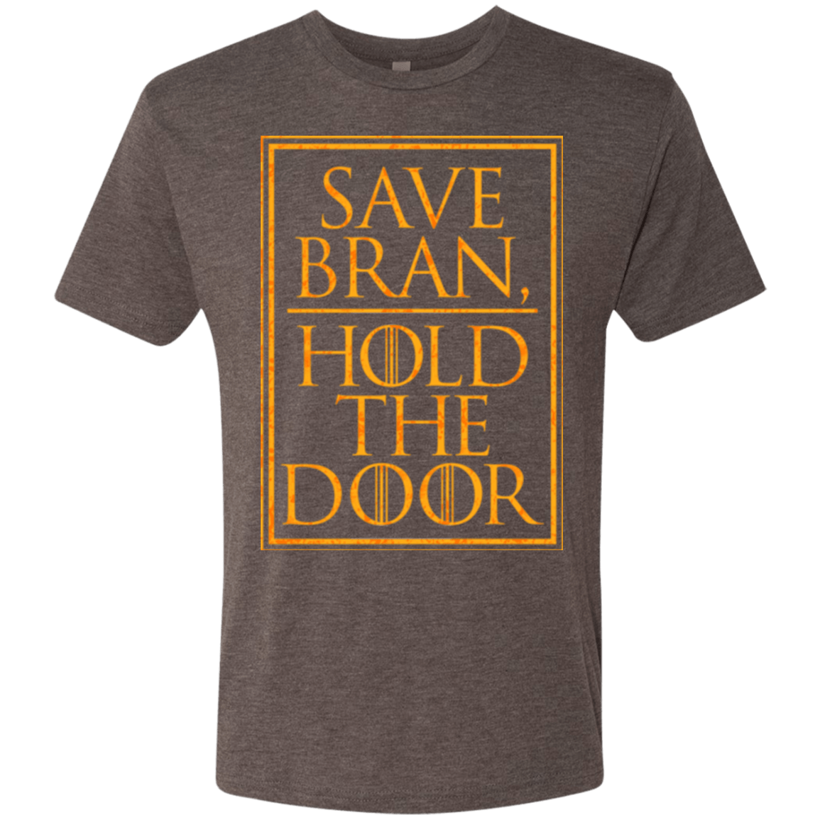 T-Shirts Macchiato / S Hold the Door Men's Triblend T-Shirt