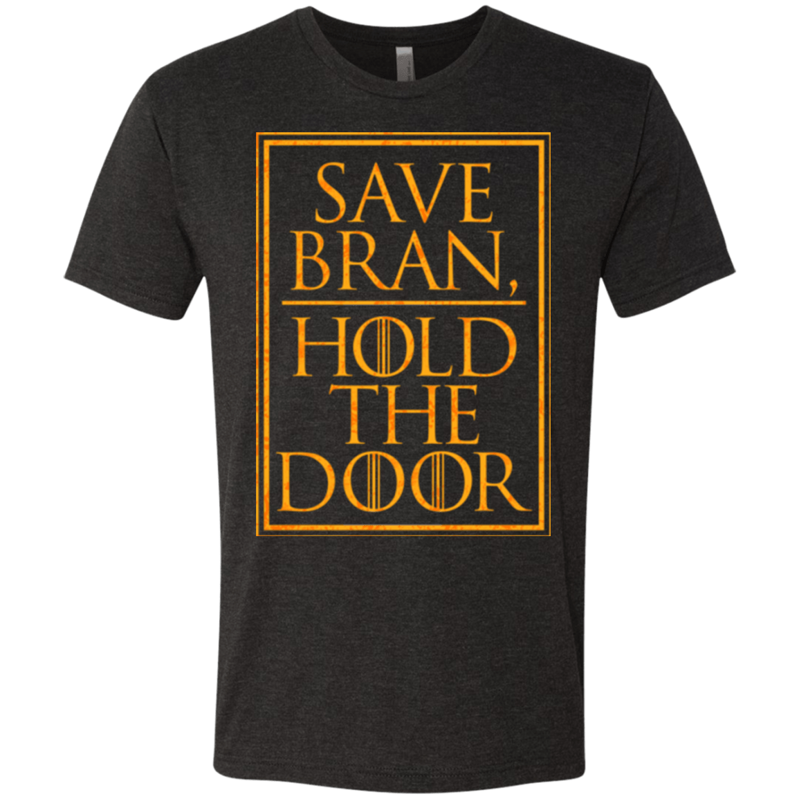 T-Shirts Vintage Black / S Hold the Door Men's Triblend T-Shirt
