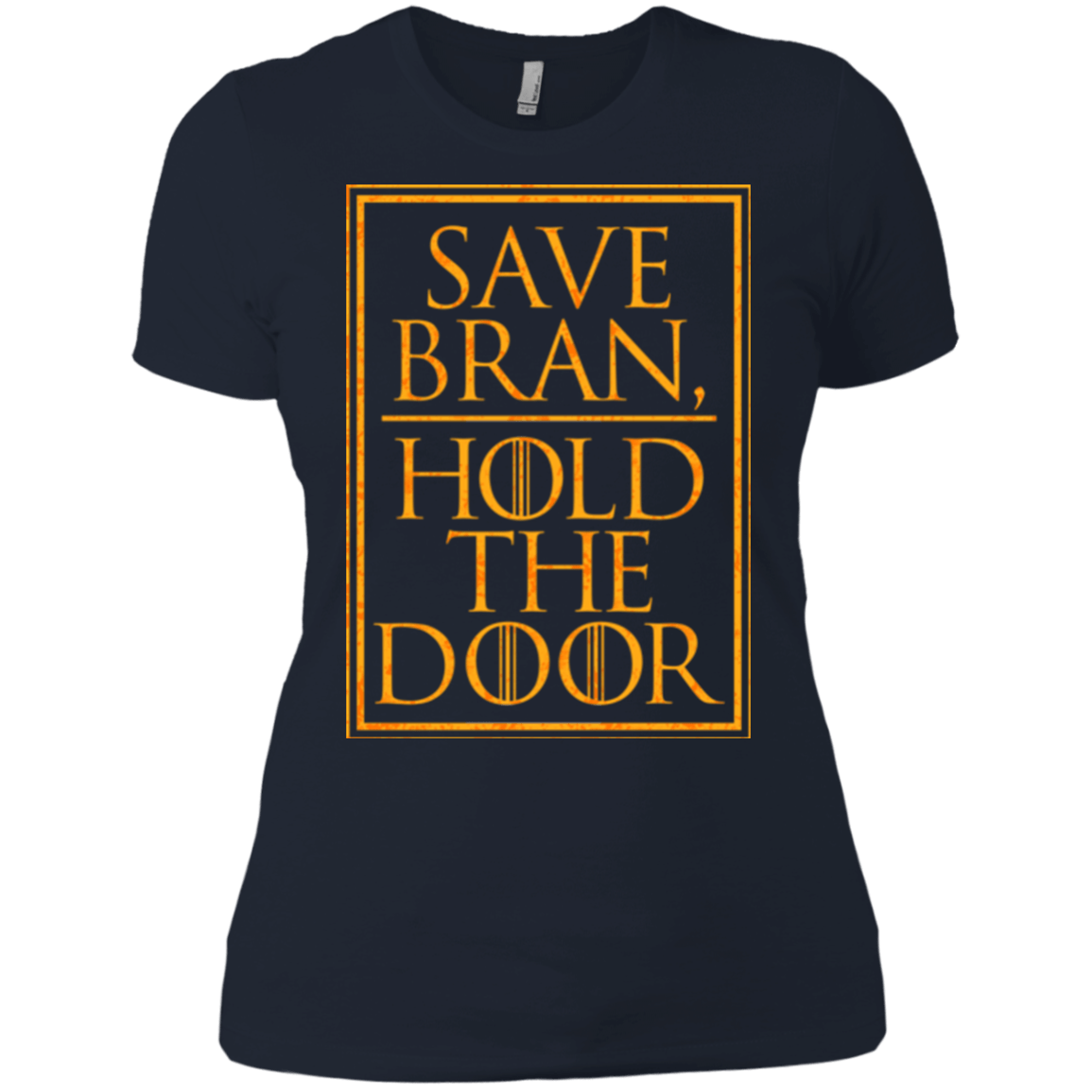 T-Shirts Midnight Navy / X-Small Hold the Door Women's Premium T-Shirt