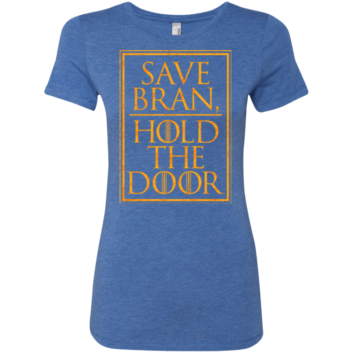 T-Shirts Vintage Royal / S Hold the Door Women's Triblend T-Shirt