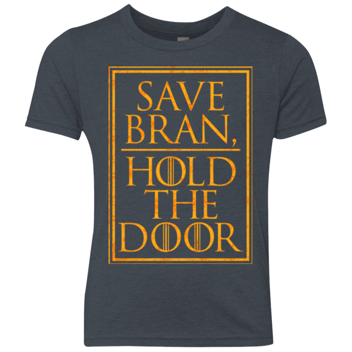 T-Shirts Vintage Navy / YXS Hold the Door Youth Triblend T-Shirt