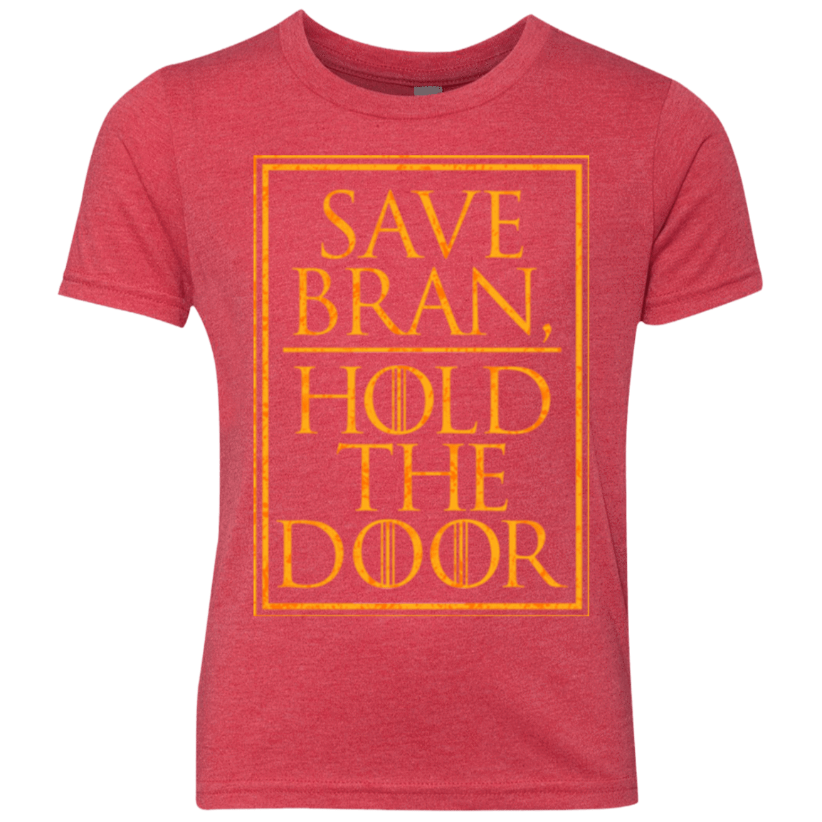 T-Shirts Vintage Red / YXS Hold the Door Youth Triblend T-Shirt