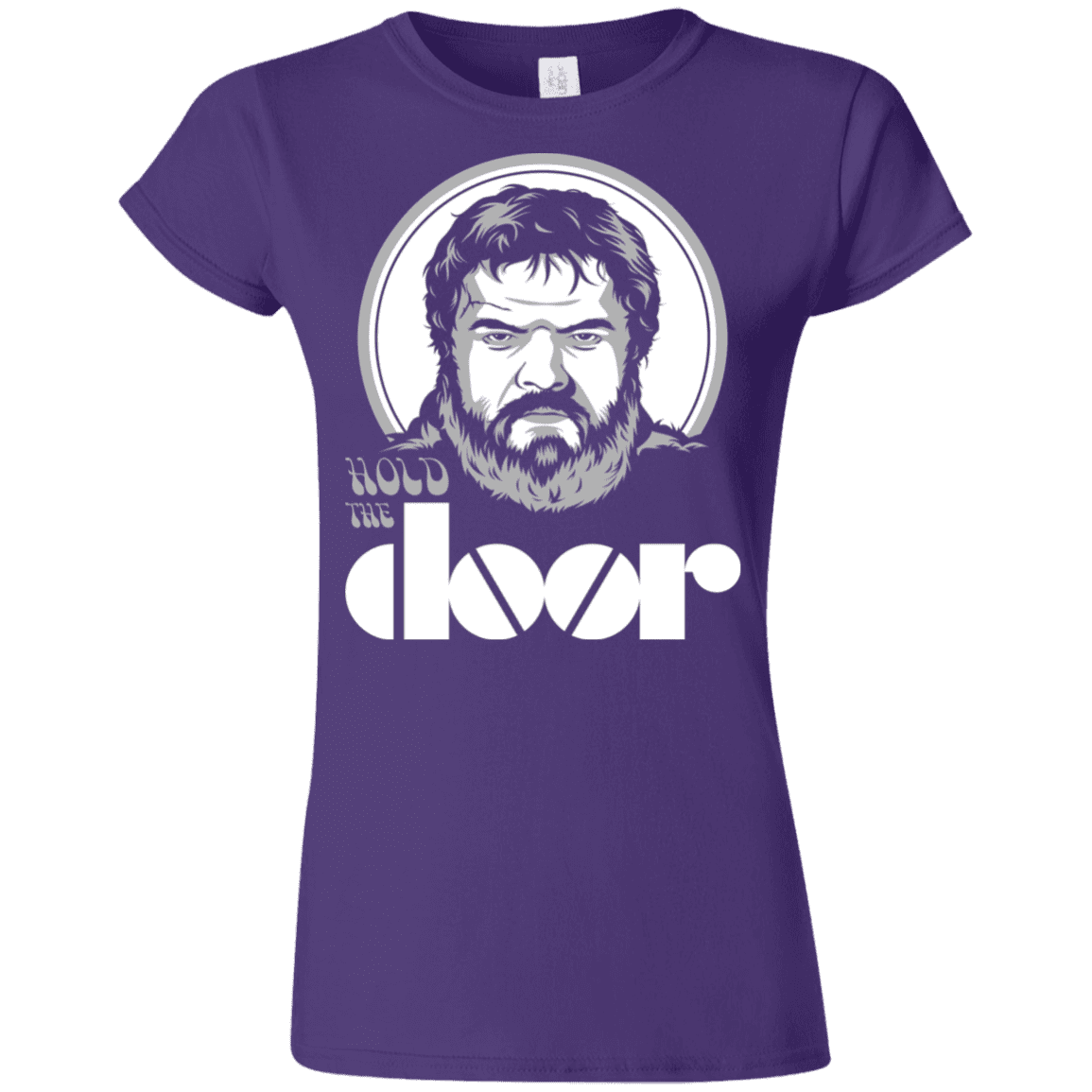 T-Shirts Purple / S Hold the Doors Junior Slimmer-Fit T-Shirt