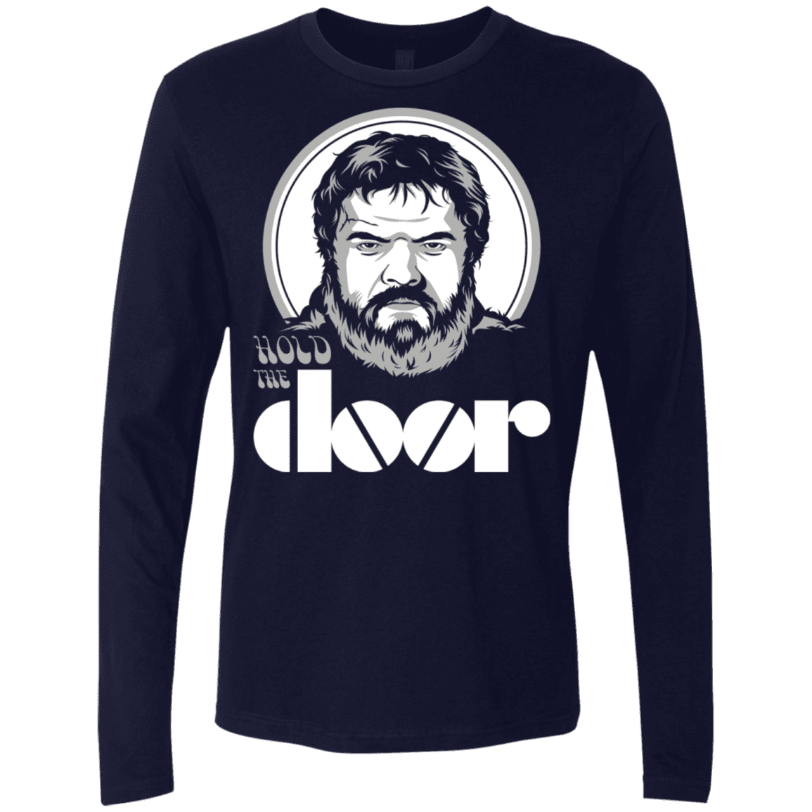 T-Shirts Midnight Navy / S Hold the Doors Men's Premium Long Sleeve