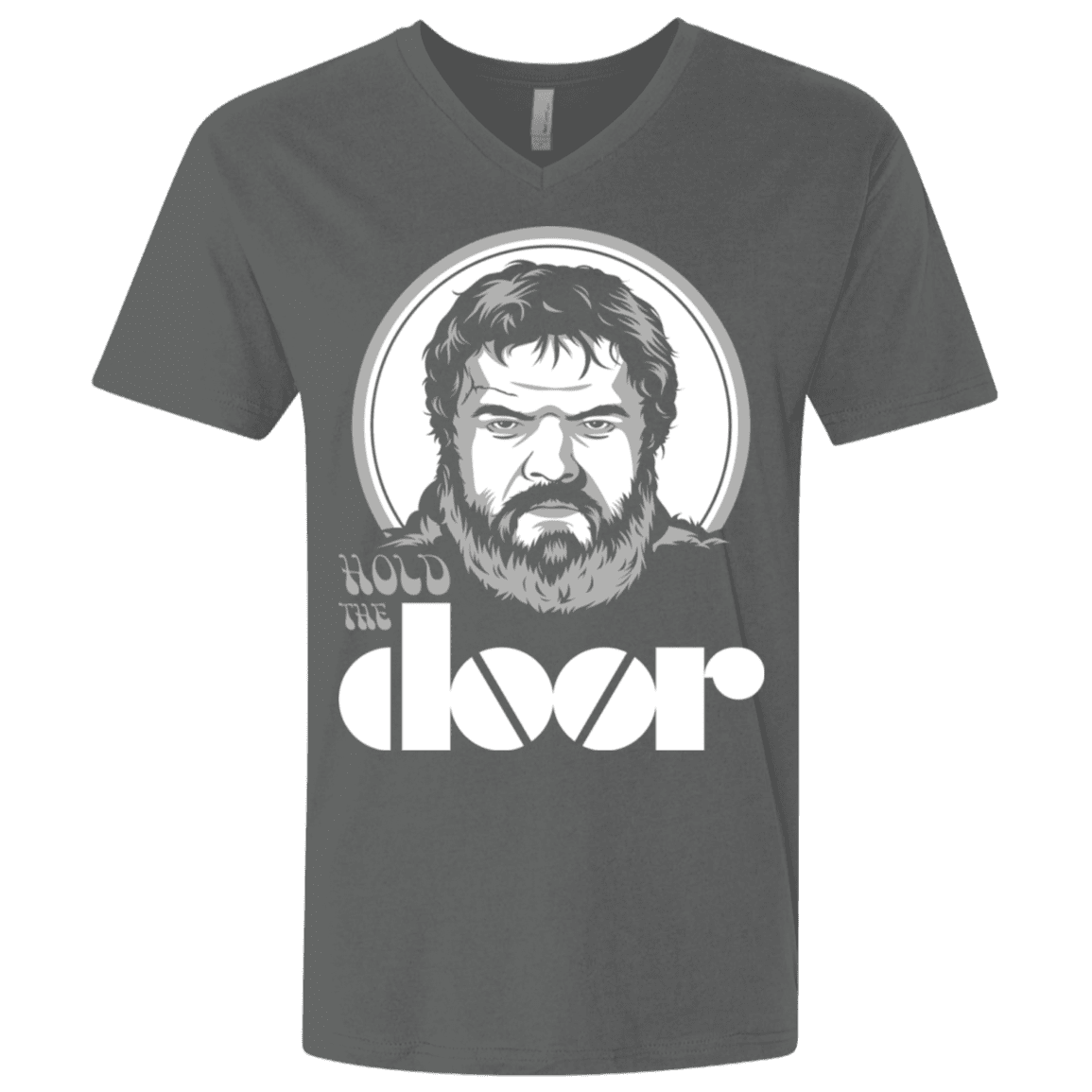 T-Shirts Heavy Metal / X-Small Hold the Doors Men's Premium V-Neck