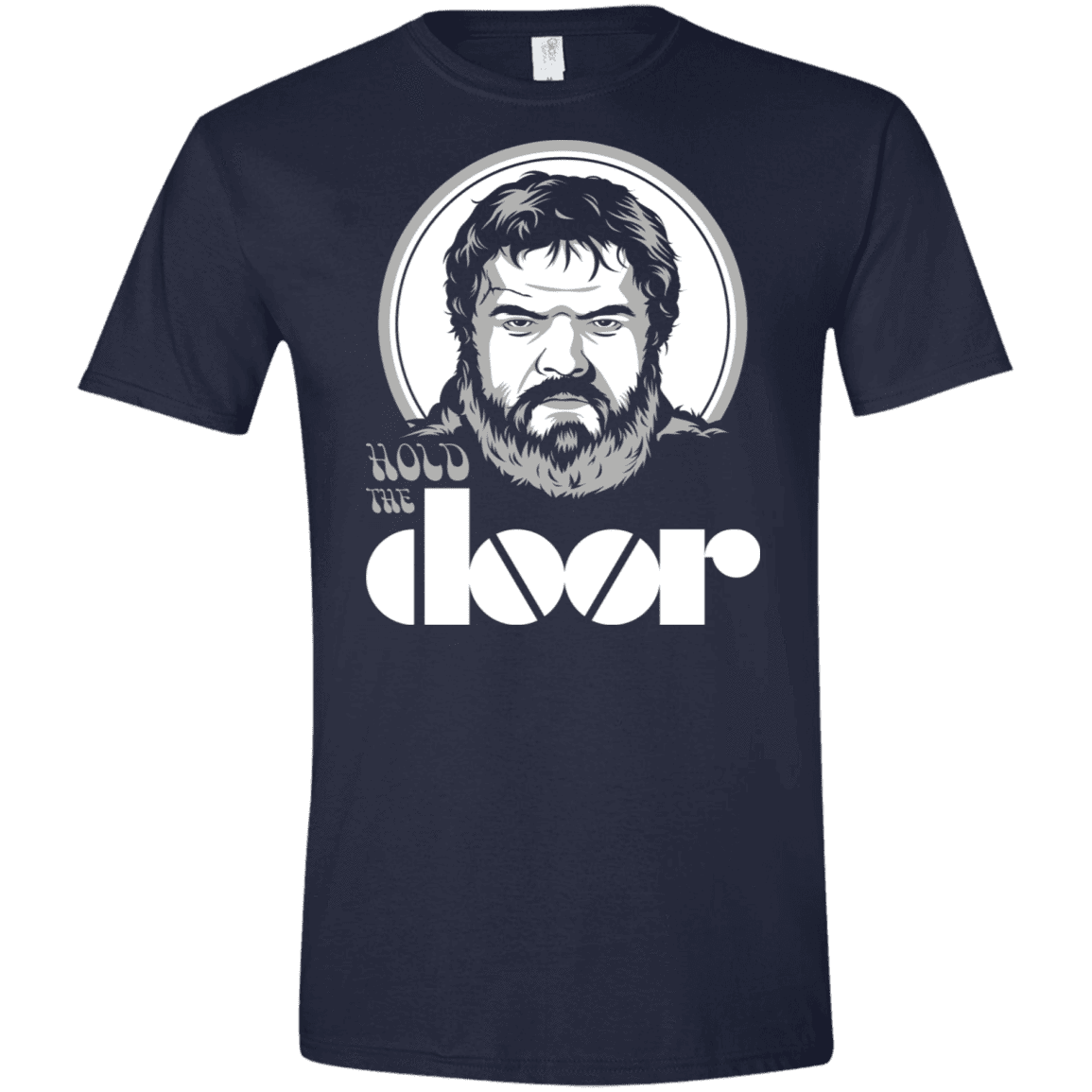 T-Shirts Navy / X-Small Hold the Doors Men's Semi-Fitted Softstyle