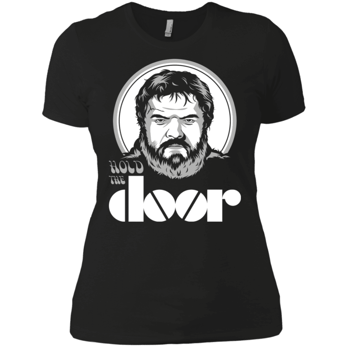 T-Shirts Black / X-Small Hold the Doors Women's Premium T-Shirt