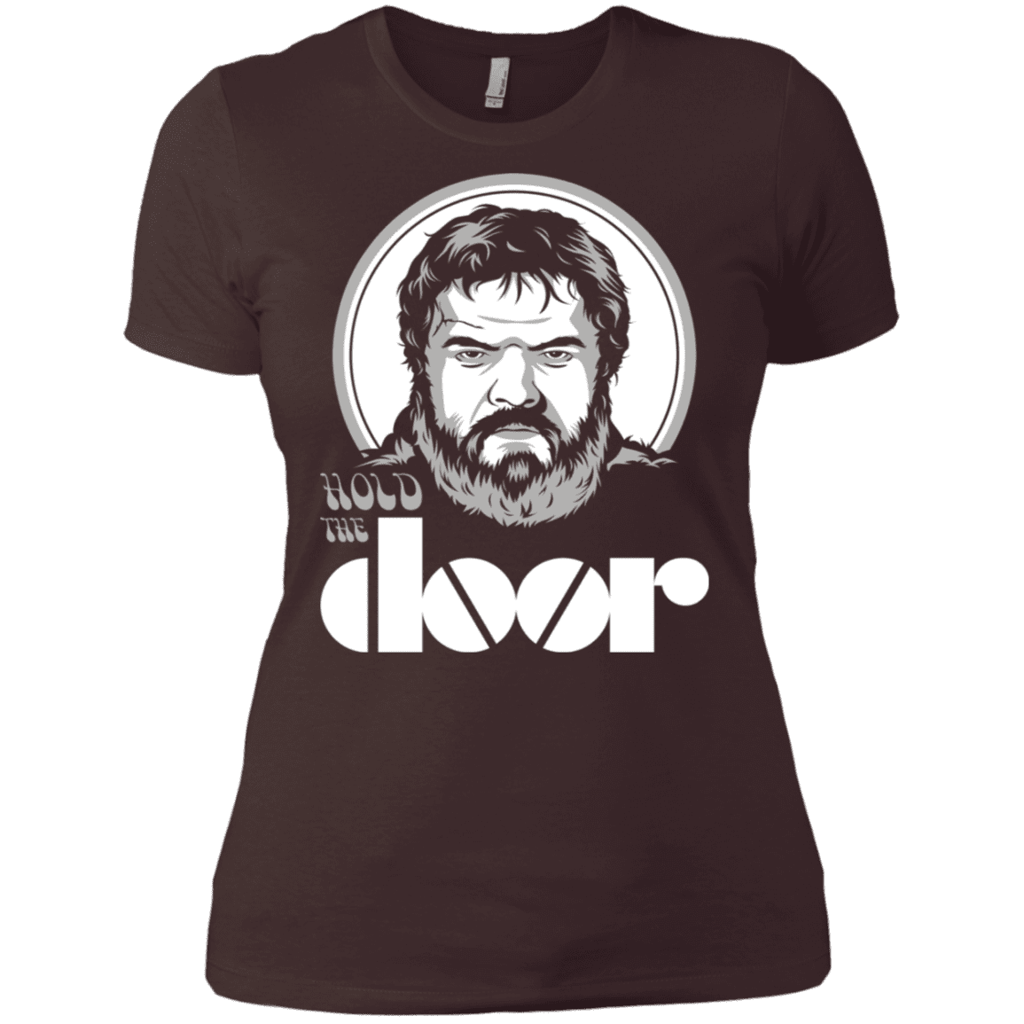 T-Shirts Dark Chocolate / X-Small Hold the Doors Women's Premium T-Shirt