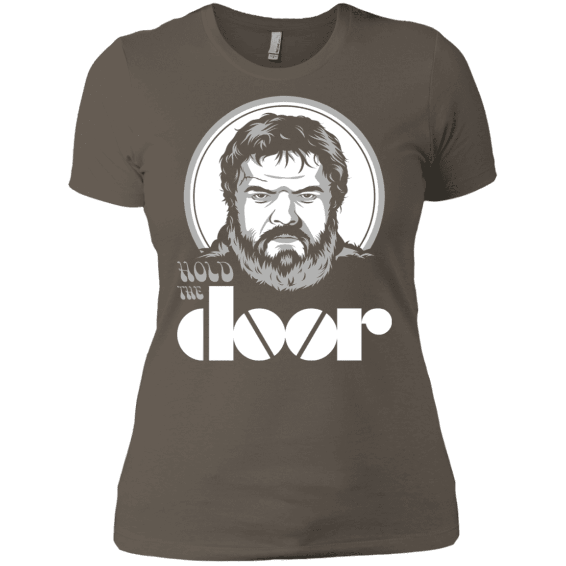 T-Shirts Warm Grey / X-Small Hold the Doors Women's Premium T-Shirt