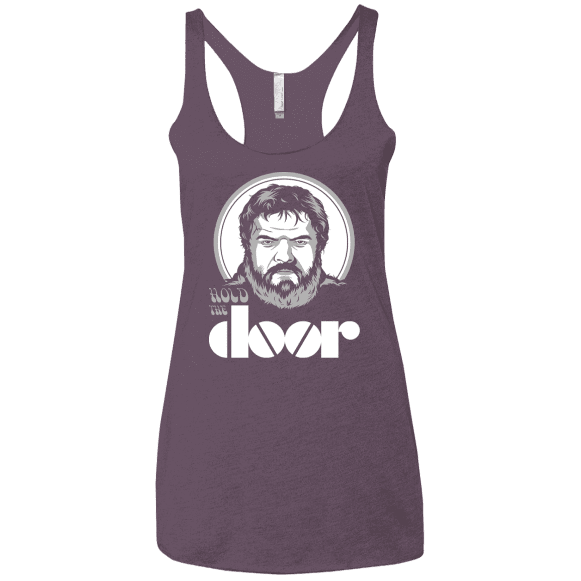 T-Shirts Vintage Purple / X-Small Hold the Doors Women's Triblend Racerback Tank