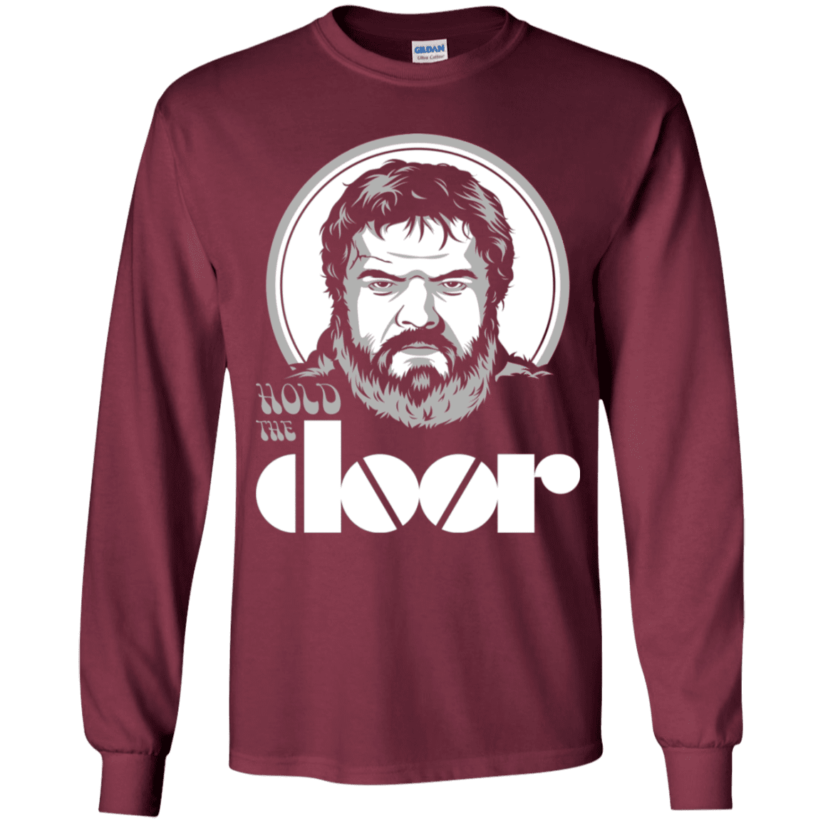 T-Shirts Maroon / YS Hold the Doors Youth Long Sleeve T-Shirt