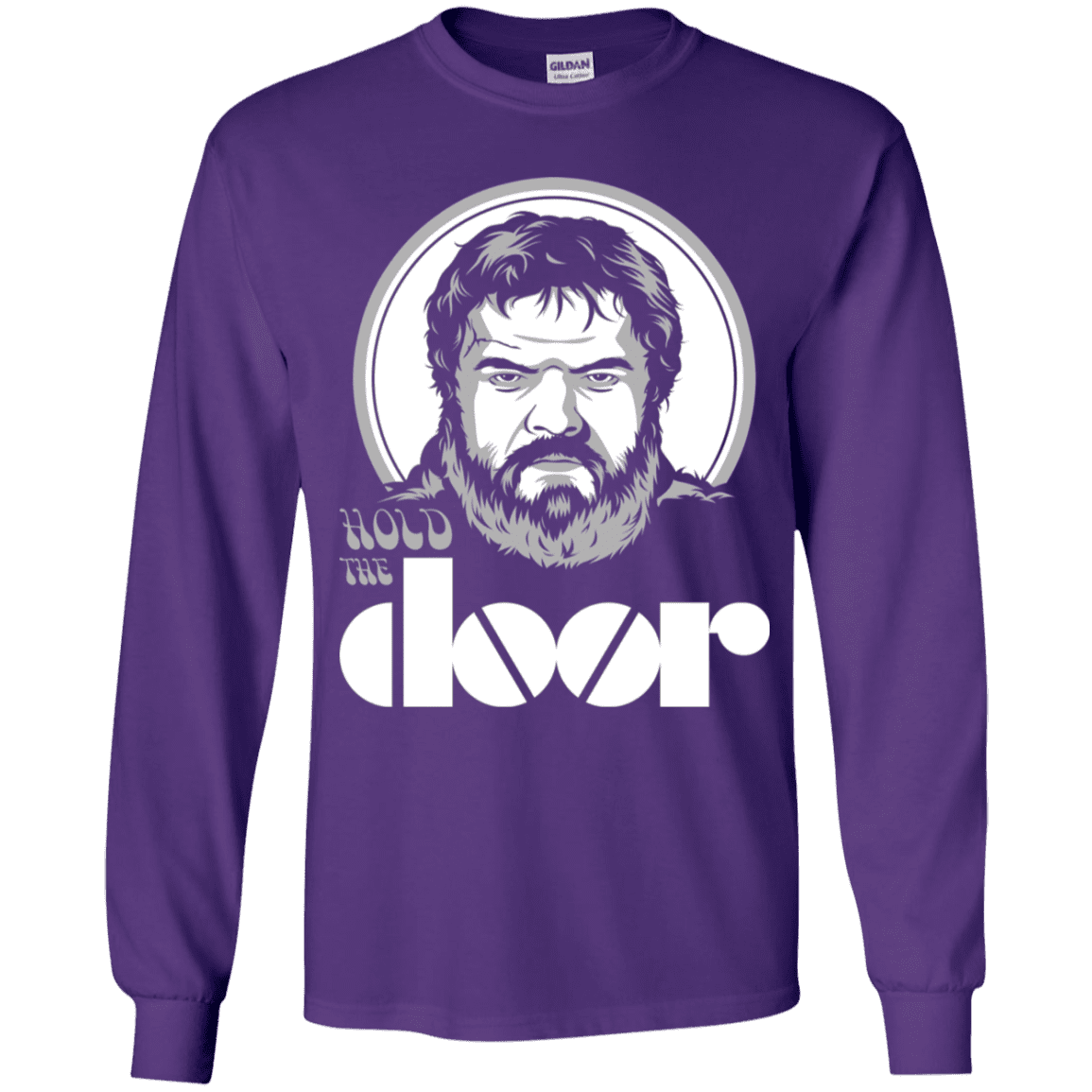 T-Shirts Purple / YS Hold the Doors Youth Long Sleeve T-Shirt