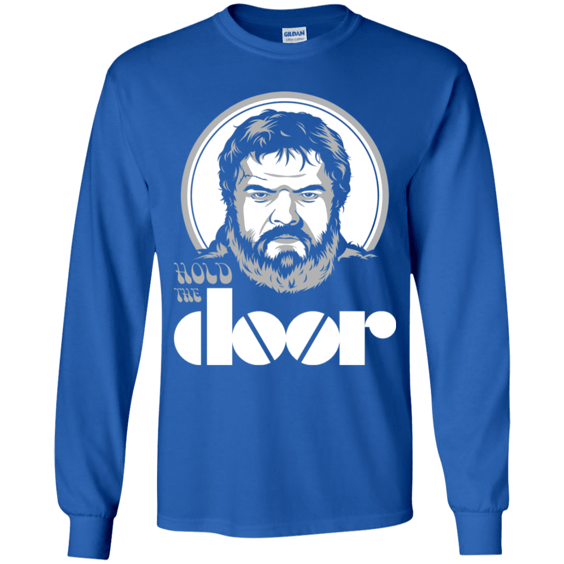 T-Shirts Royal / YS Hold the Doors Youth Long Sleeve T-Shirt