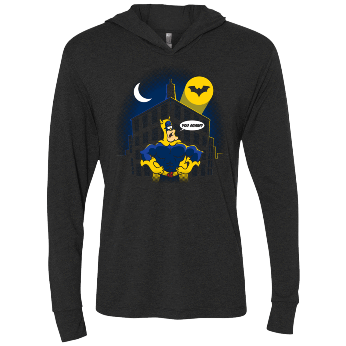 T-Shirts Vintage Black / X-Small Holy Bananas Triblend Long Sleeve Hoodie Tee