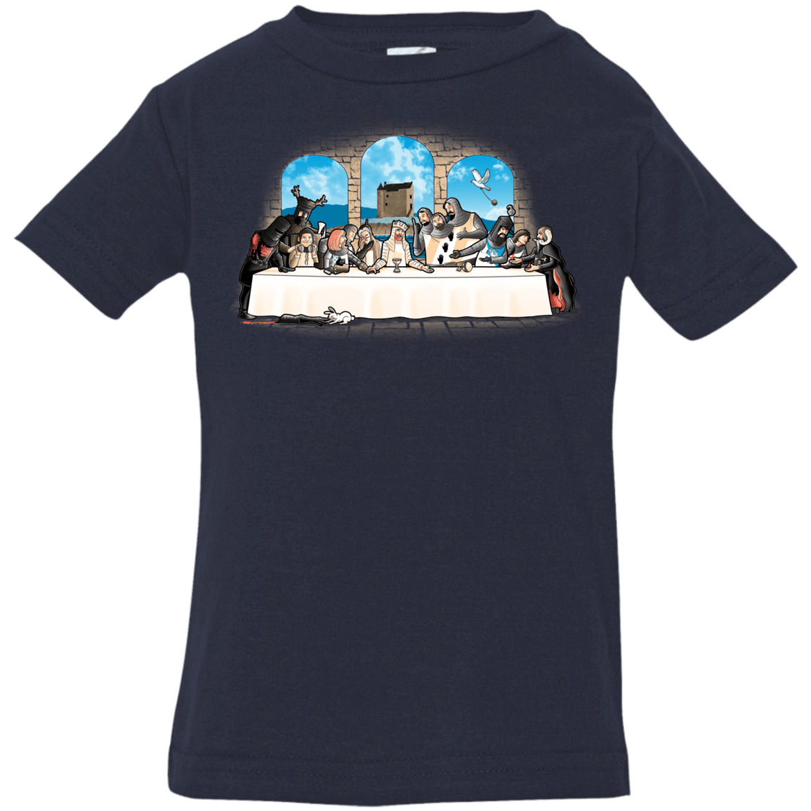 T-Shirts Navy / 6 Months Holy Grail Dinner Infant Premium T-Shirt