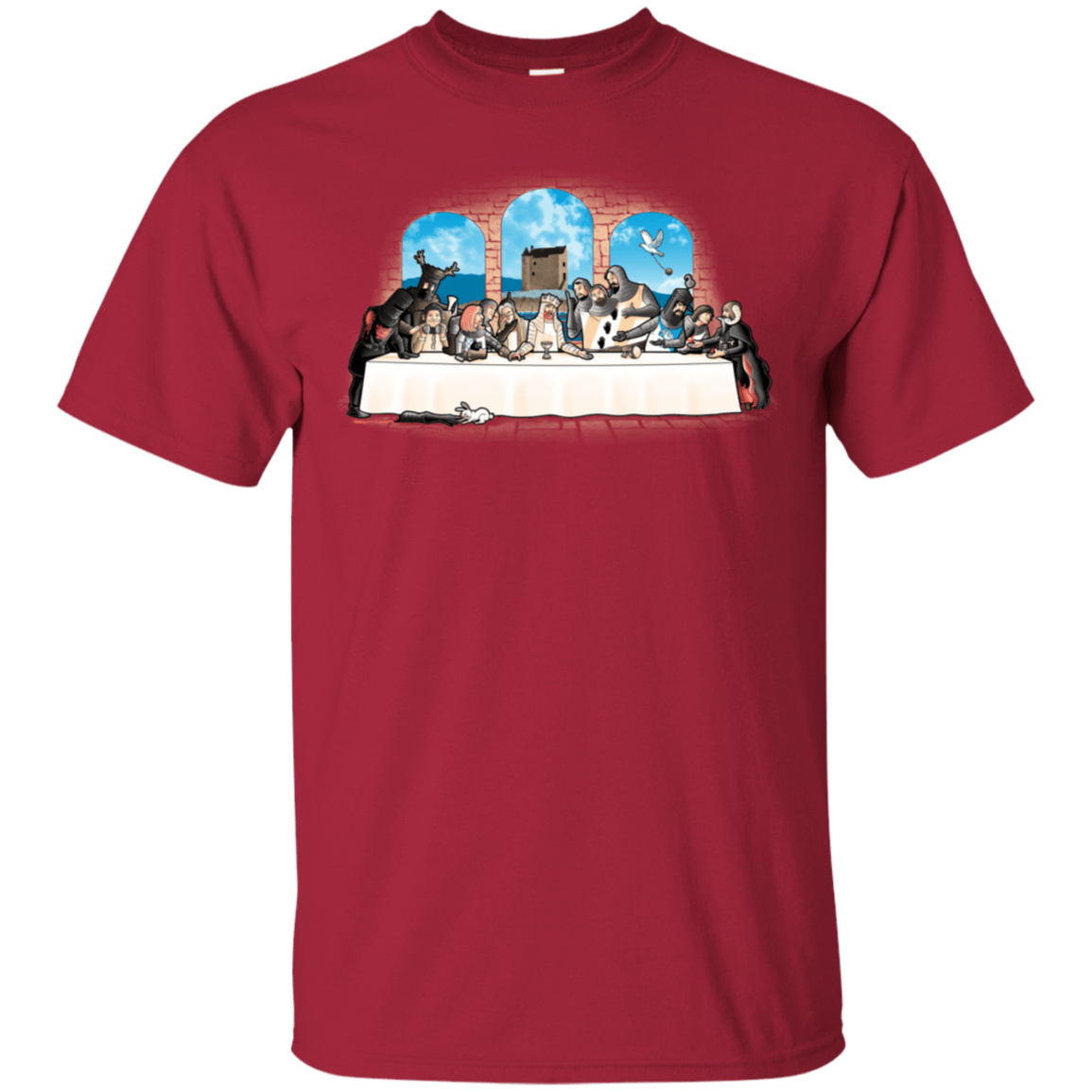 T-Shirts Cardinal / S Holy Grail Dinner T-Shirt