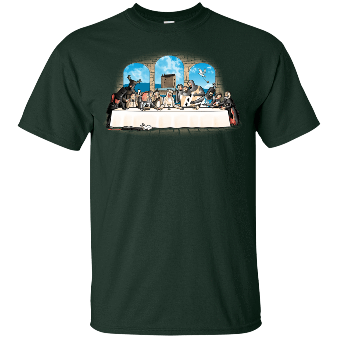 T-Shirts Forest / YXS Holy Grail Dinner Youth T-Shirt