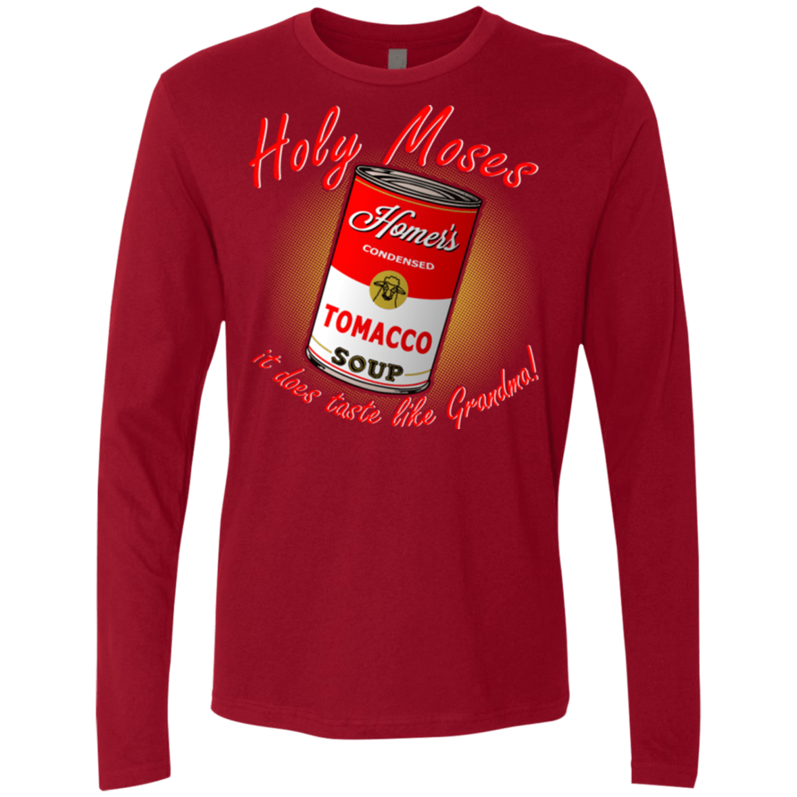 T-Shirts Cardinal / Small Holy moses Men's Premium Long Sleeve