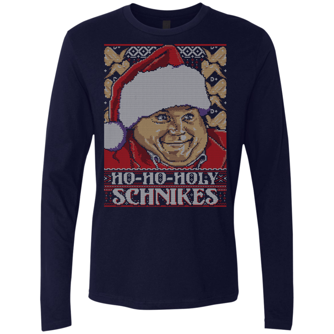 T-Shirts Midnight Navy / Small HOLY SCHNIKES Men's Premium Long Sleeve