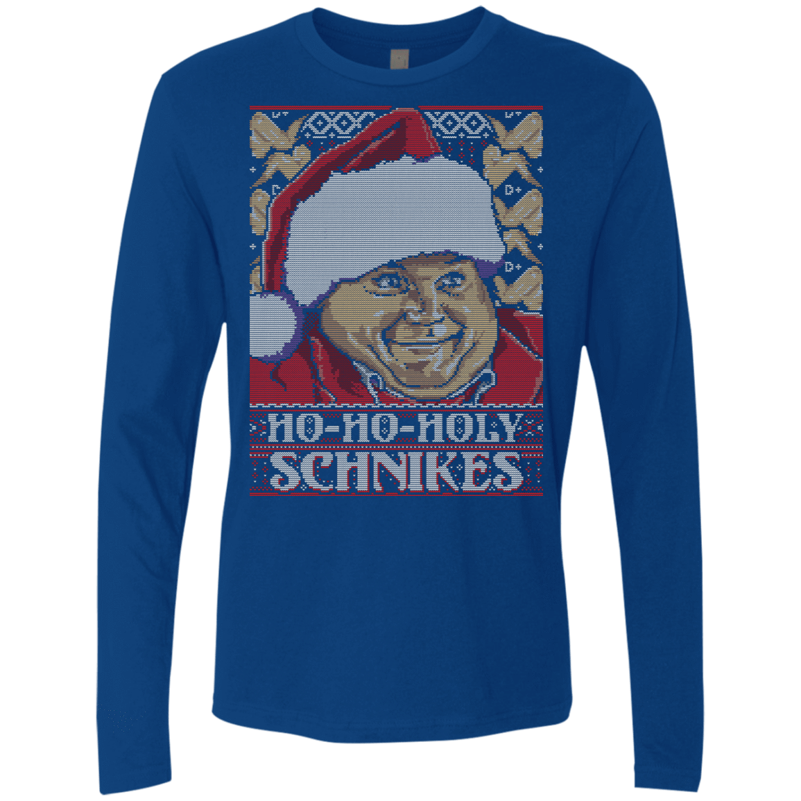 T-Shirts Royal / Small HOLY SCHNIKES Men's Premium Long Sleeve