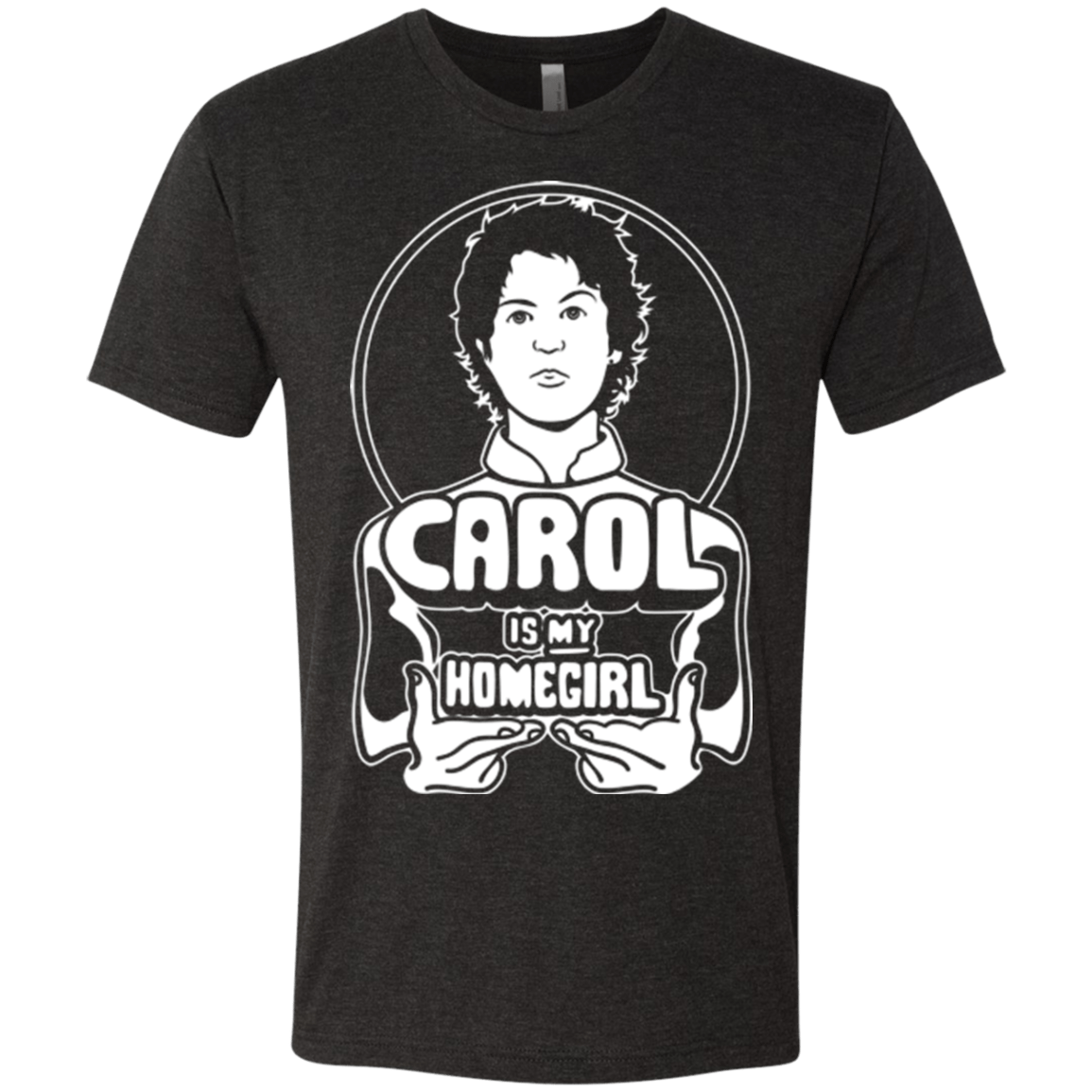 T-Shirts Vintage Black / Small Homegirl Carol Men's Triblend T-Shirt