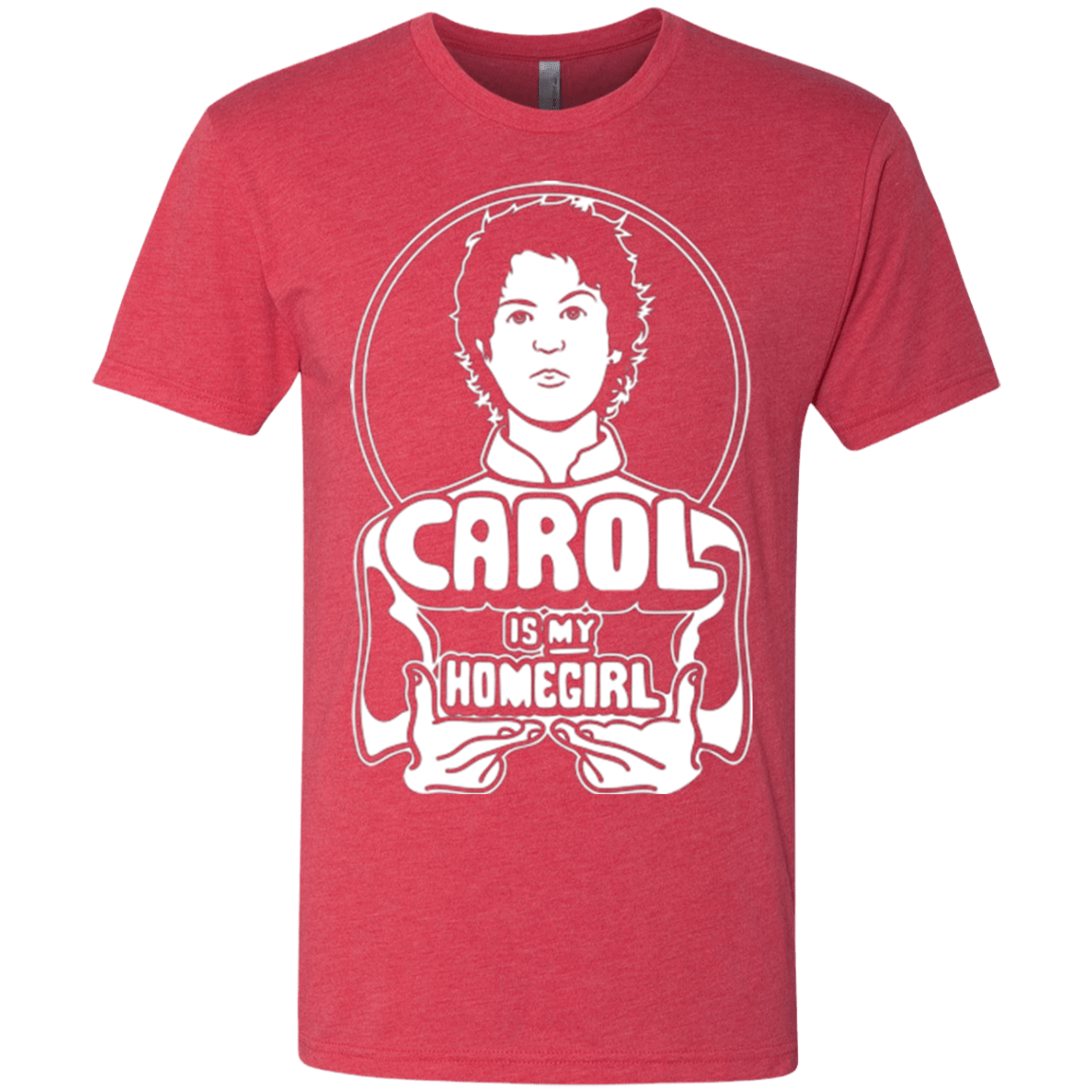 T-Shirts Vintage Red / Small Homegirl Carol Men's Triblend T-Shirt