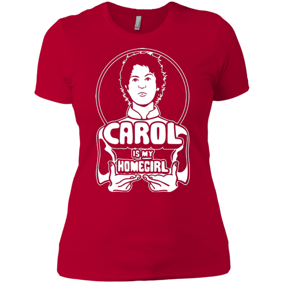 T-Shirts Red / X-Small Homegirl Carol Women's Premium T-Shirt
