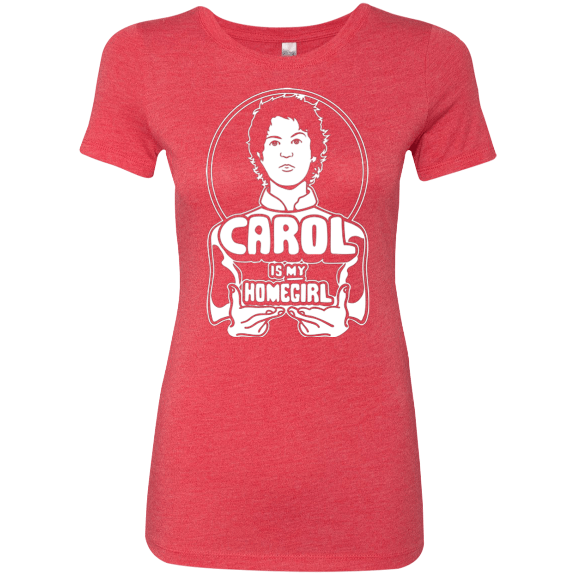 T-Shirts Vintage Red / Small Homegirl Carol Women's Triblend T-Shirt