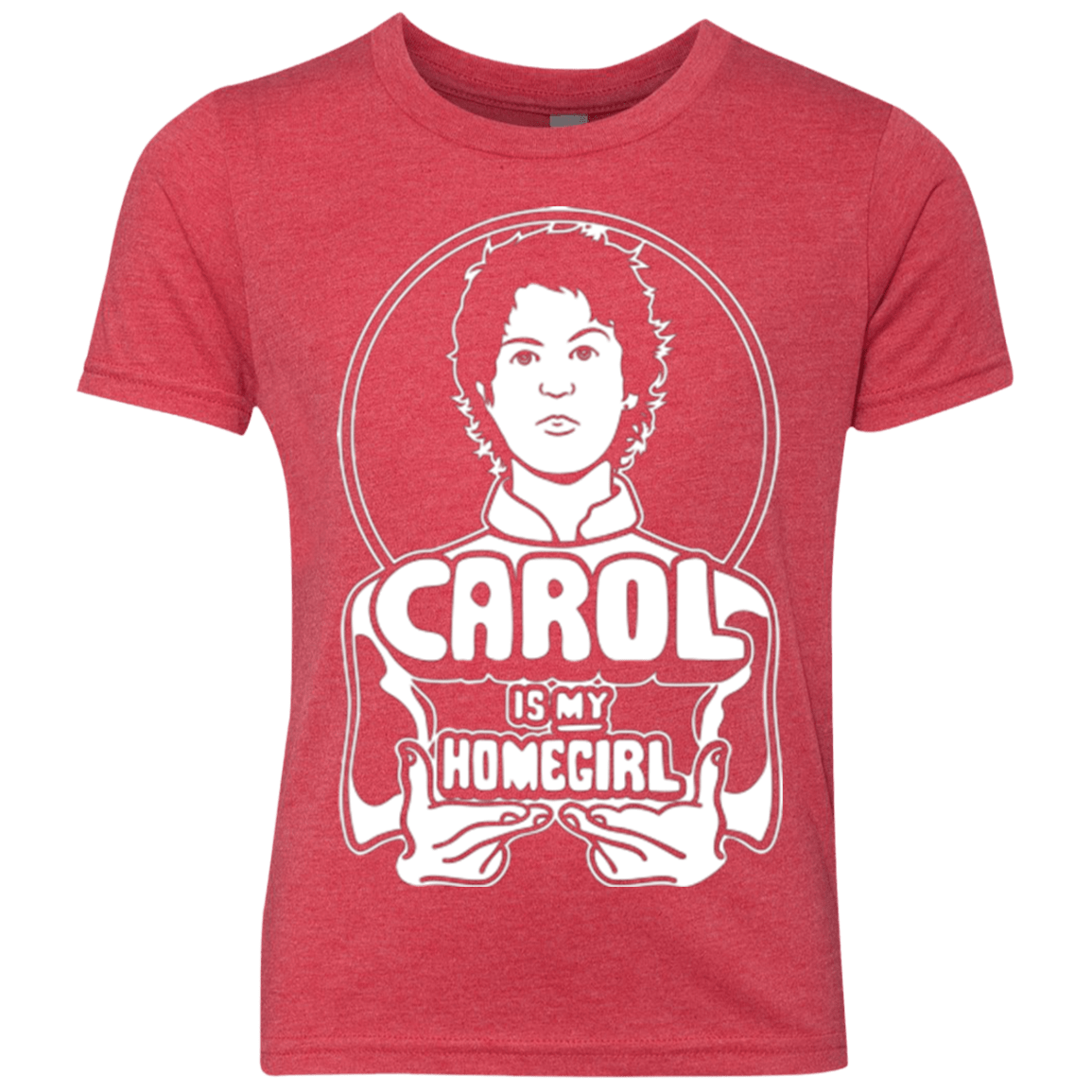 T-Shirts Vintage Red / YXS Homegirl Carol Youth Triblend T-Shirt