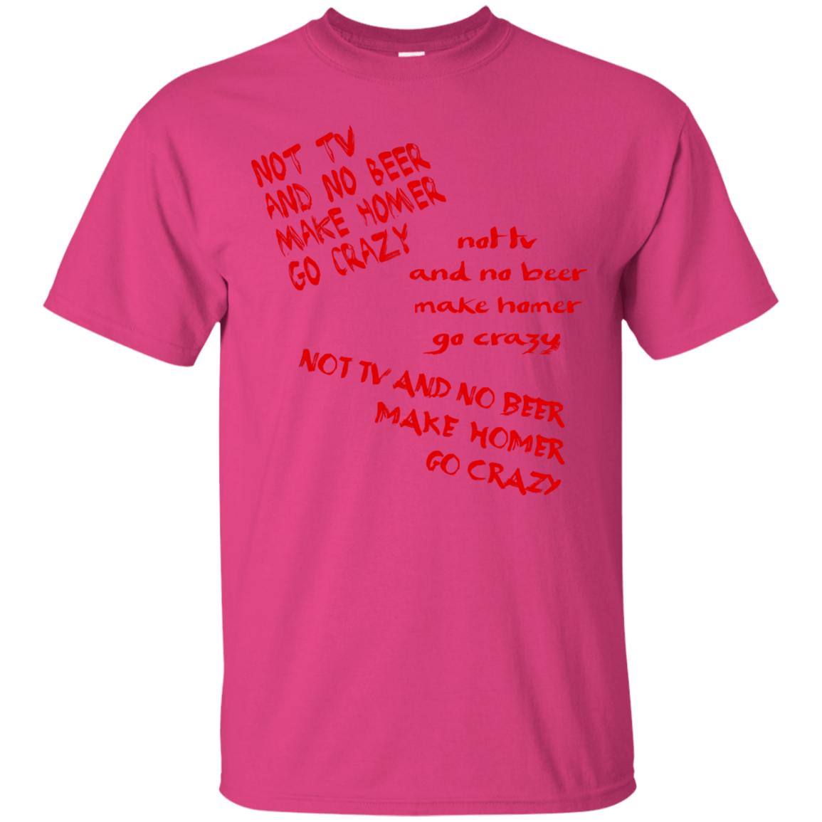 T-Shirts Heliconia / S HOMER CRAZY T-Shirt