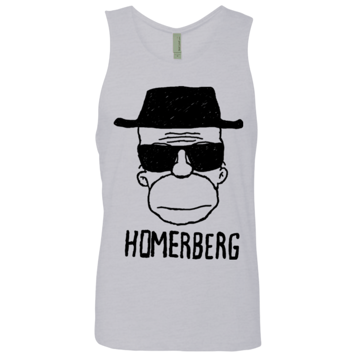 T-Shirts Heather Grey / Small Homerberg Men's Premium Tank Top